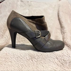 Hogl Leather Suede Booties